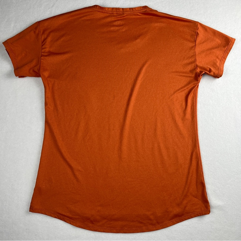 REI Women's Sahara Short Sleeve T-Shirt Papaya‎ Orange Medium - Picture 3 of 7